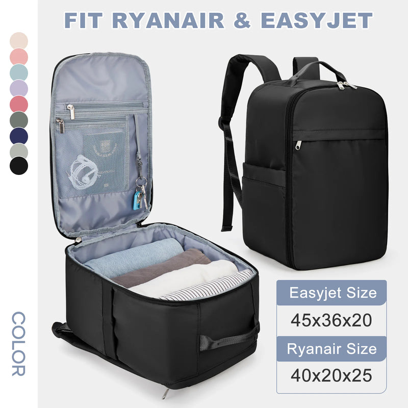 Mochila formato cabine avião unissex - Ryanair e Easyjet